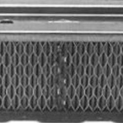 Luftfilter 10-12 hk lodret  M/ 2 skruer