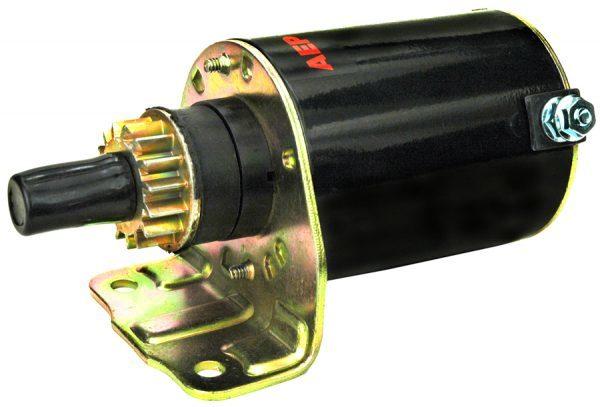 Elektrisk starter med metal tandhjul
